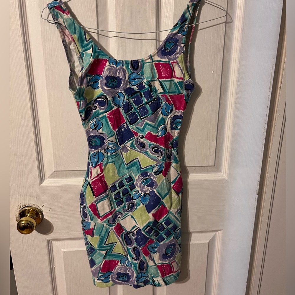 Retro mini dress